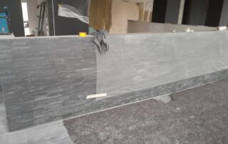 Innenausbau der Theke